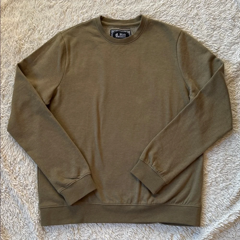 Blind Rooster Men's Olive Green sweatshirt size M